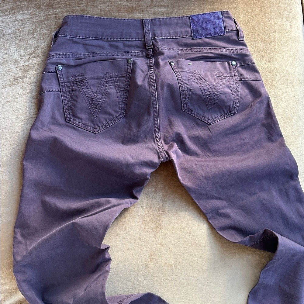 Europe Cotton 2% stretch very soft Tailored pants Jeans Cut Slim straight 32”leg